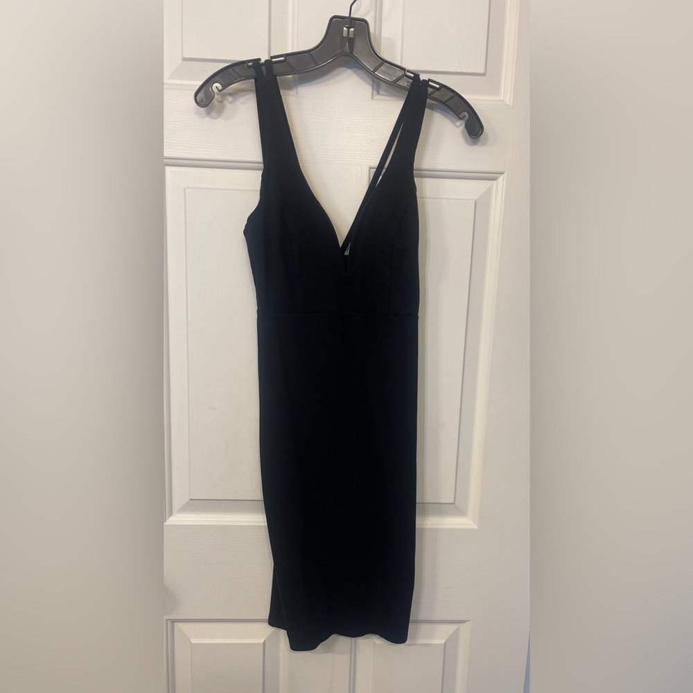 Black Backless Dress - Picture 1 of 5